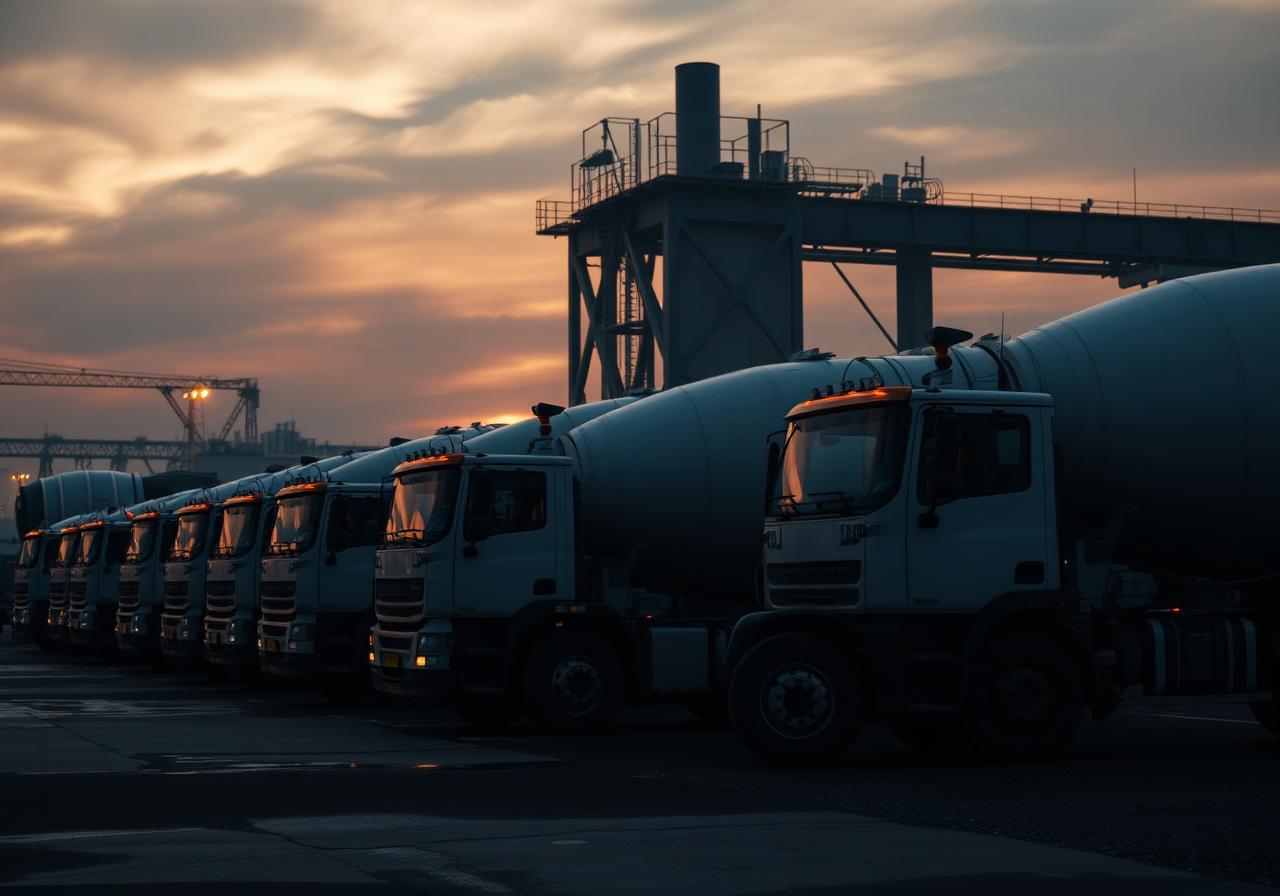 Triple R concrete truck fleet